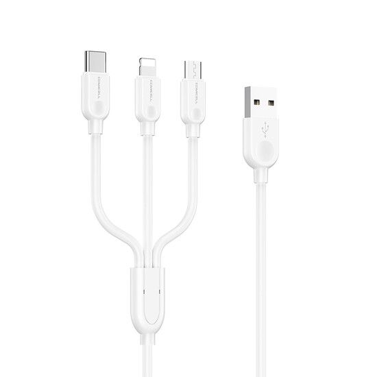 Comicell Superior kabl CO-BX14 3in1 lightning/micro/type C 2.4A
