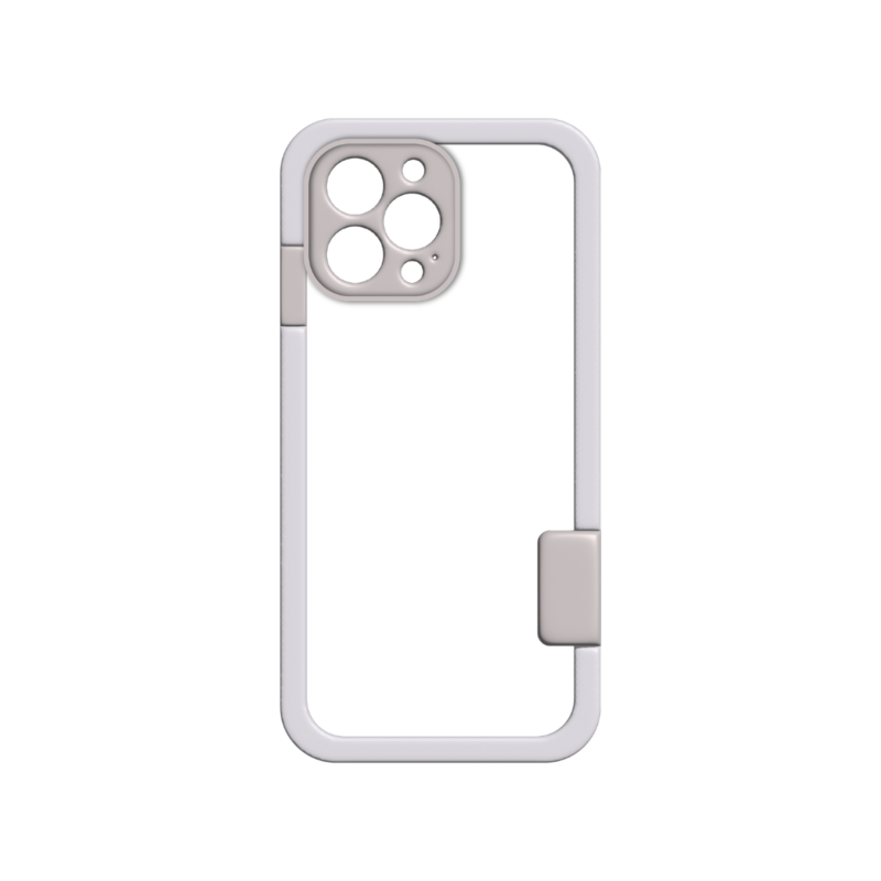 PC+TPU bumper sa zaštitom za kameru (BELI)