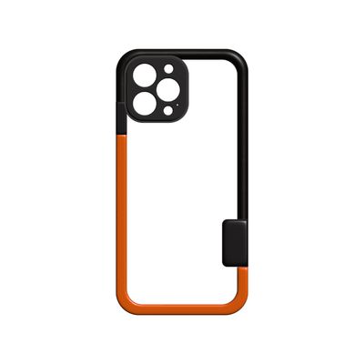PC+TPU bumper sa zaštitom za kameru (CRNO-NARANDŽASTI) PC+TPU bumper sa zaštitom za kameru (CRNO-NARANDŽASTI)