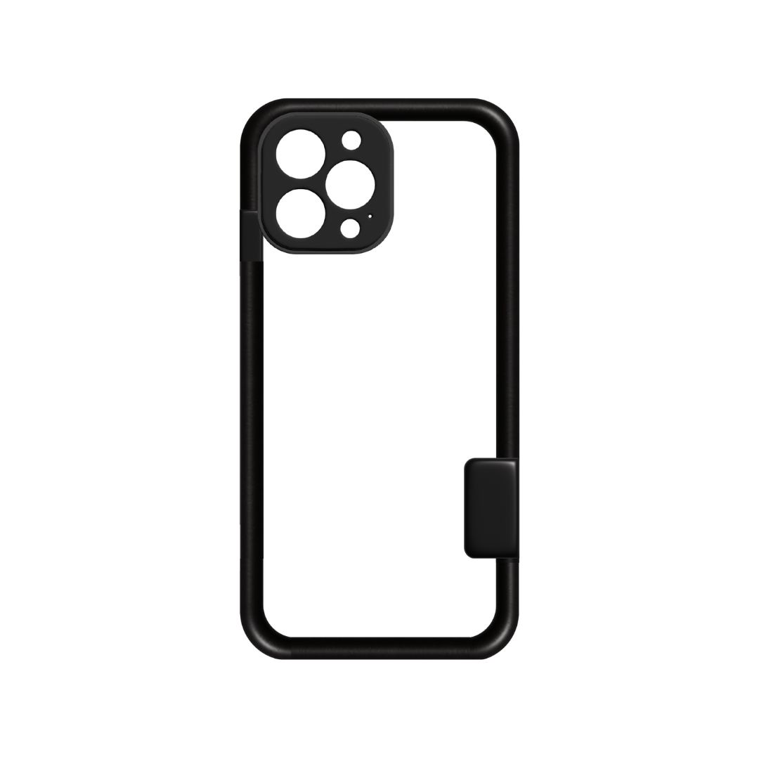 PC+TPU bumper sa zaštitom za kameru (CRNI)