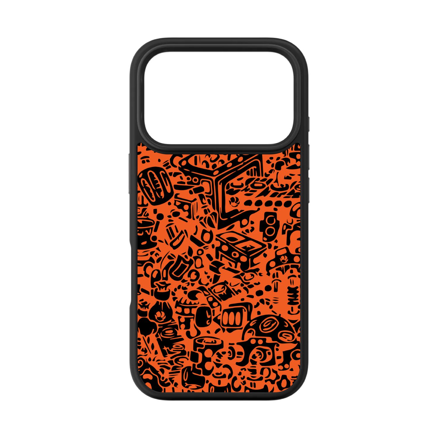 Guardian MAG maska - Orange Chaos