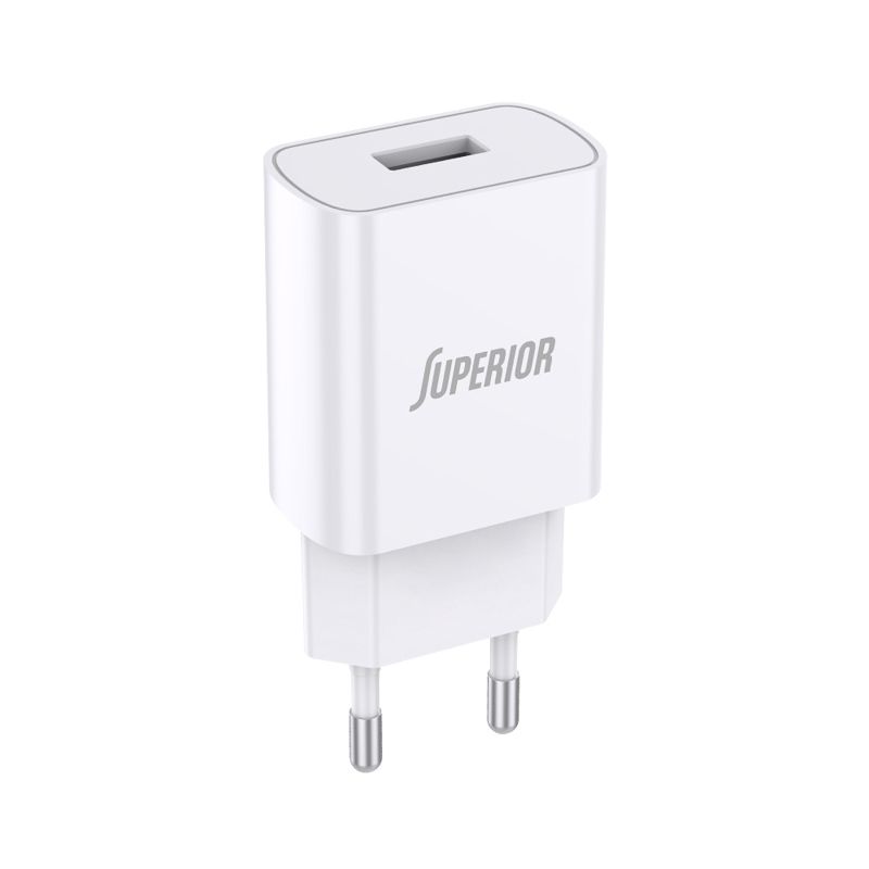 Adapter Superior USB 2.1A 10W beli