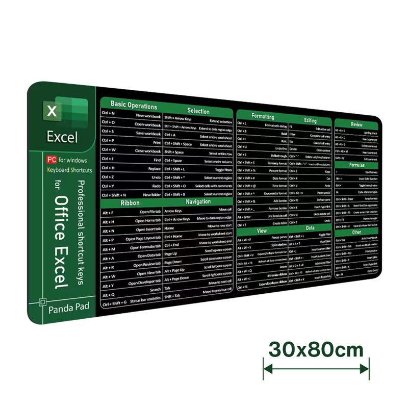 Podloga za miš i tastaturu Excel