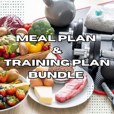 MEAL AND TRAINING PLAN BUNDLE