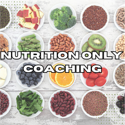 NUTRITION ONLY COACHING