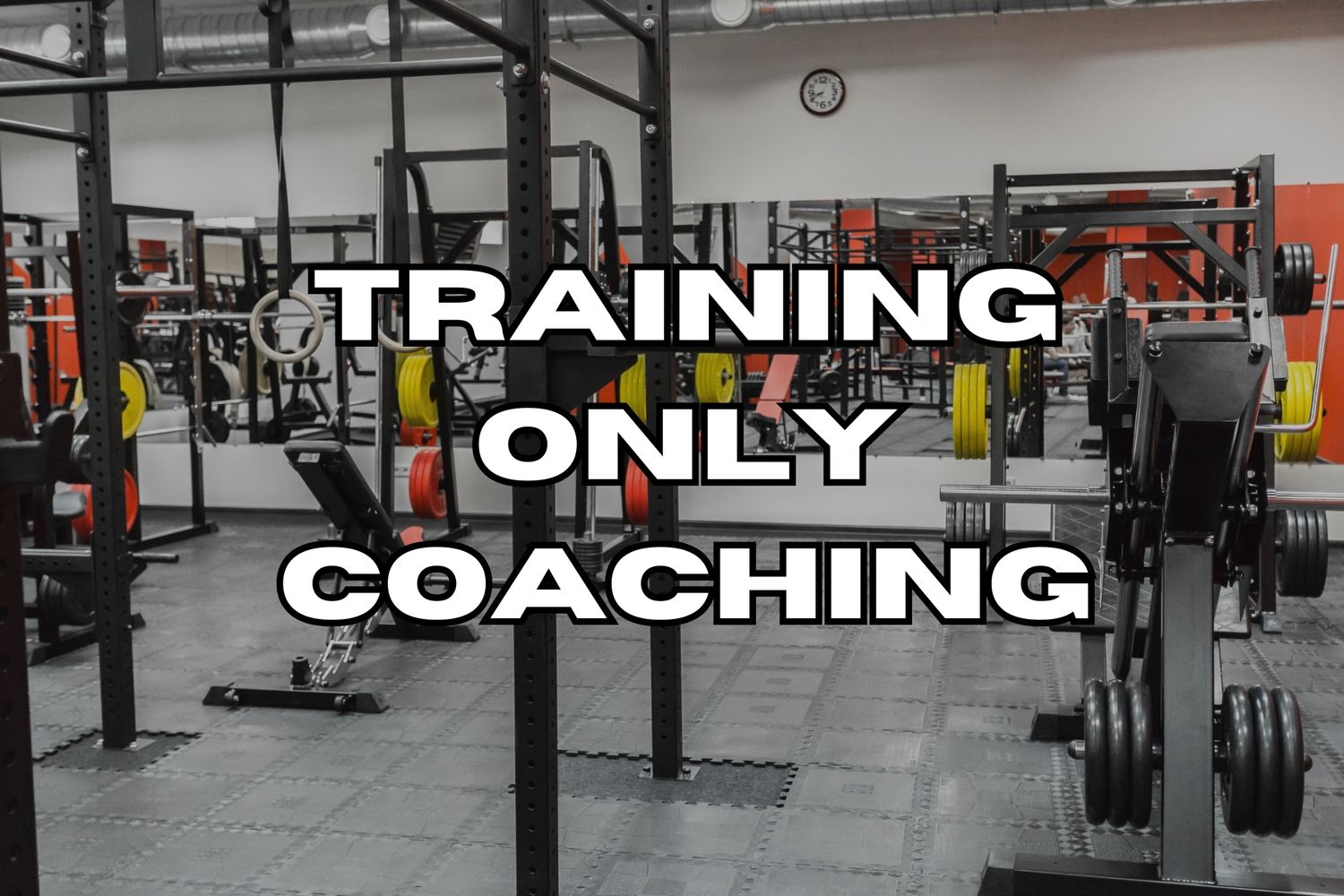 TRAINING ONLY COACHING