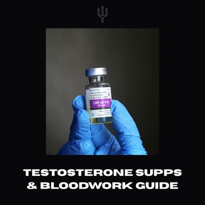 Testosterone supp. and bloodwork guide