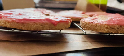 Frosted Heart “Sugar” Cookie