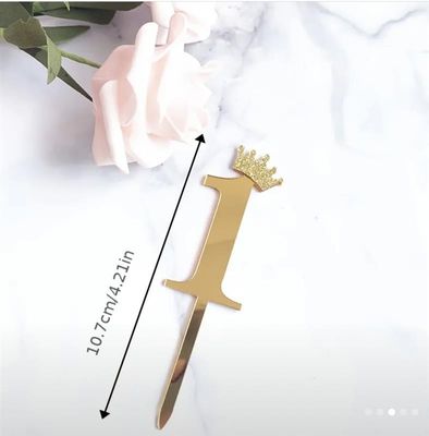 Crown Number Toppers