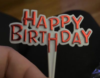 Happy Birthday Cake/Cupcake Toppers