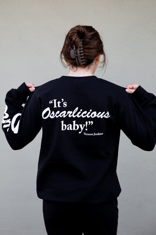 &quot;Oscarlicious&quot; Sweatshirt | Black