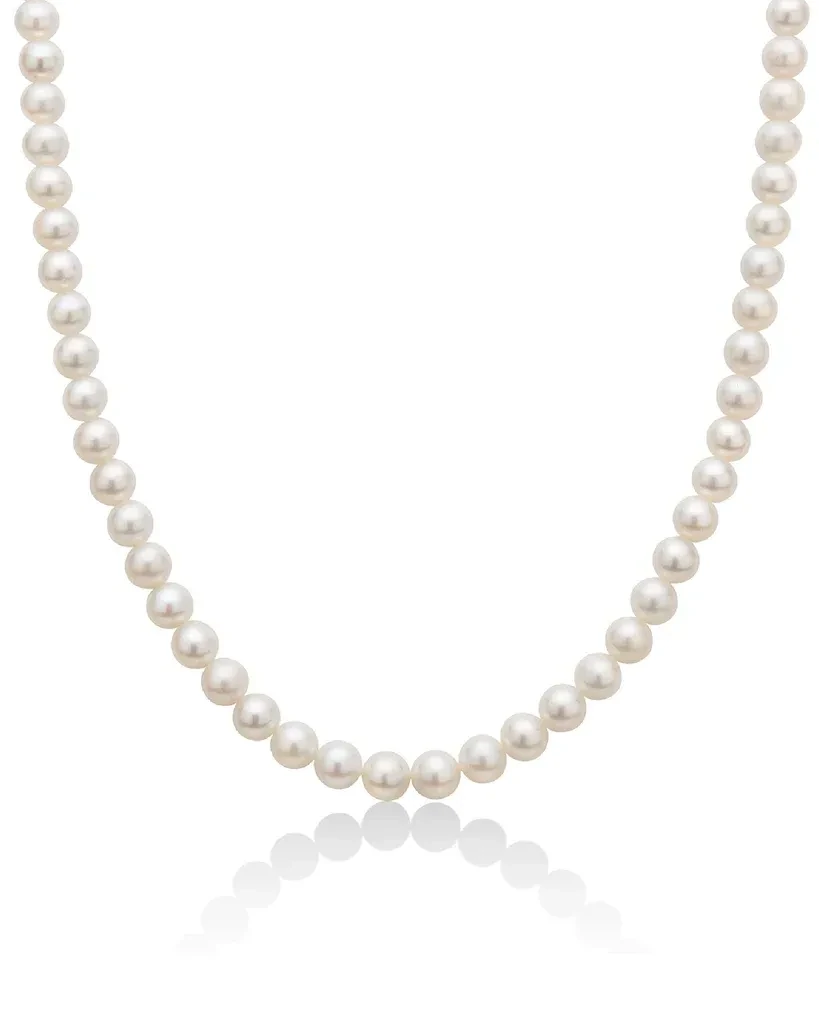 Collana perle Miluna Ø perla: 6 -6,5 mm