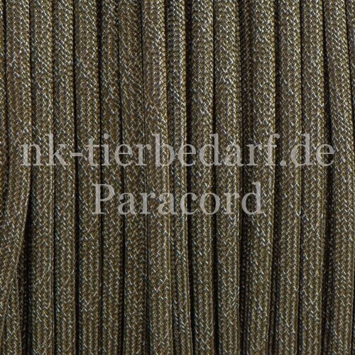 300 Meter Rolle - Paracord Type III - Mud Braun Fusion