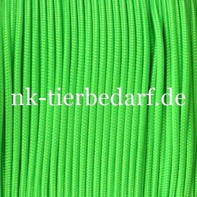 87 Meter Rolle - Paracord 275 Type I - Neon Grün