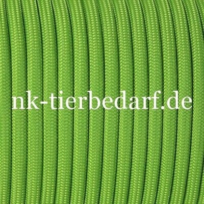 69 Meter Rolle - Dog Leash Rope Seil - Nylon - Leaf Green 6mm