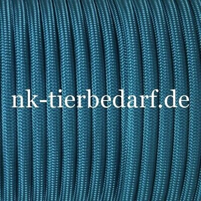 56 Meter Rolle - Dog Leash Rope Seil - Nylon - Blaugrün 6mm