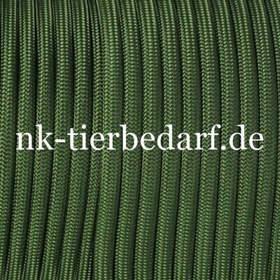 78 Meter Rolle - Dog Leash Rope Seil - Nylon - Fern Green 6mm