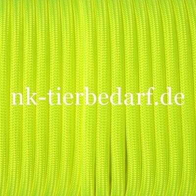 90 Meter Rolle - Dog Leash Rope Seil - Nylon - Ultra Neon Yellow 6mm