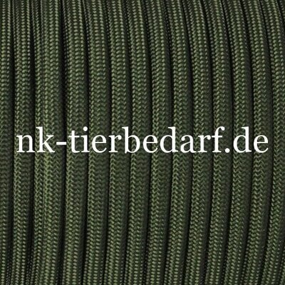 82 Meter Rolle - Dog Leash Rope Seil - Nylon - Army Green 6mm