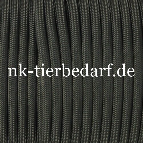 90 Meter Rolle - Dog Leash Rope Seil - Nylon - Dark Army Green 6mm