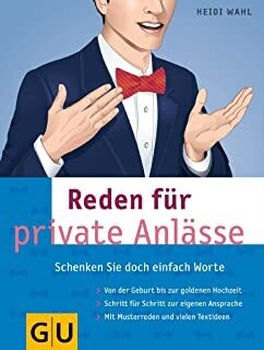 Reden für private Anlässe. Schenken Sie doch einfach Worte.