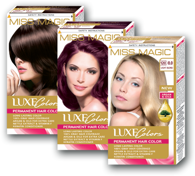 Plaukų dažai Miss Magic Luxe Colors, 93ml