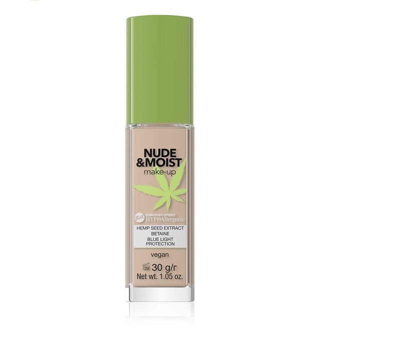 Skysta drėkinanti pudra Bell Hypoallergrnic Nude&amp;Moist,30g