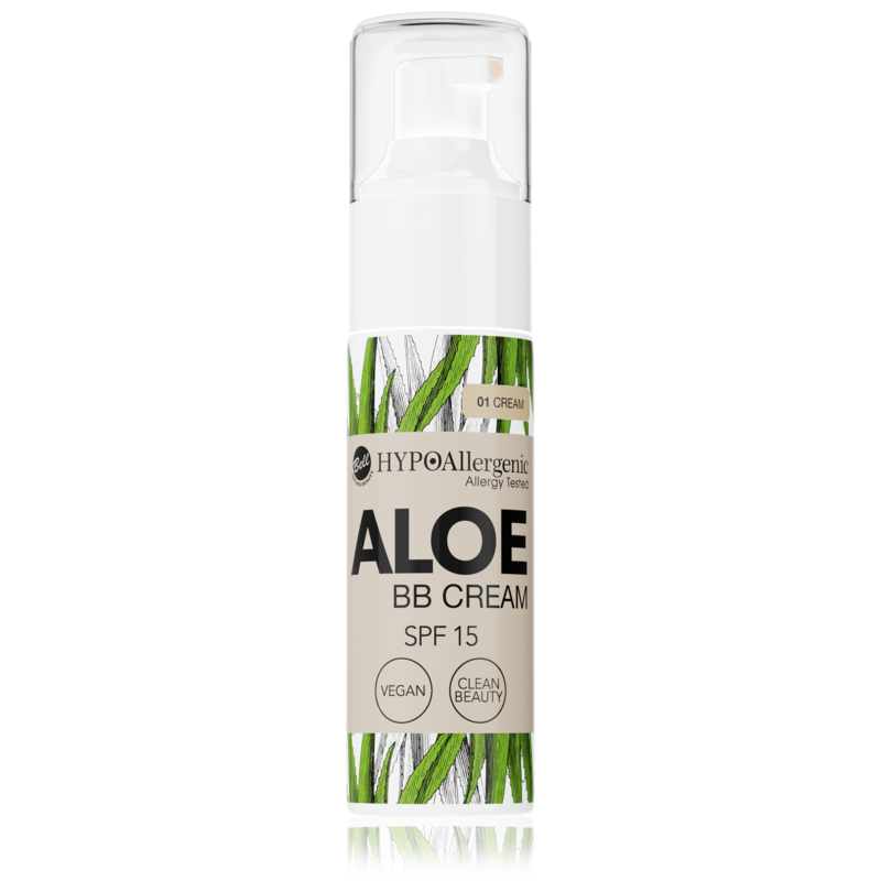 Hypoallergenic Bell BB kremas su Aloe ir SPF15, 20 g