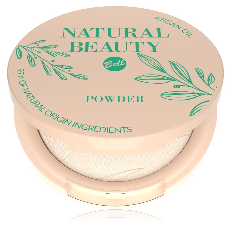 Kompaktinė maskuojanti pudra su argano aliejumi Natural beauty Bell, 9 g