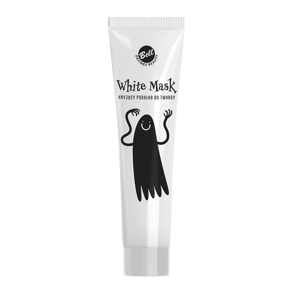 Baltoji grimo kaukė Bell White mask