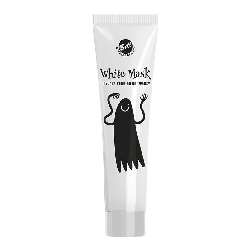 Baltoji grimo kaukė Bell White mask