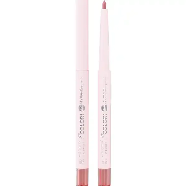 Hipoalerginis vandeniui atsparus lūpų pieštukas Go Color!