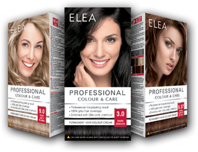 Plaukų dažai Elea Professional Colour&amp; Care, 123ml