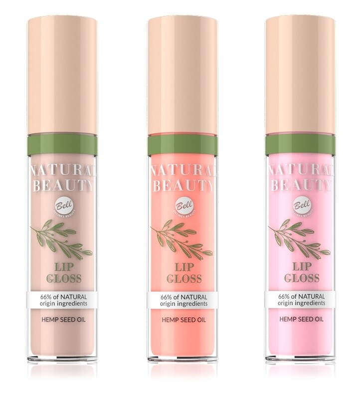 Skystas lūpų blizgis su kanapių sėklų aliejumi Bell Natural Beauty