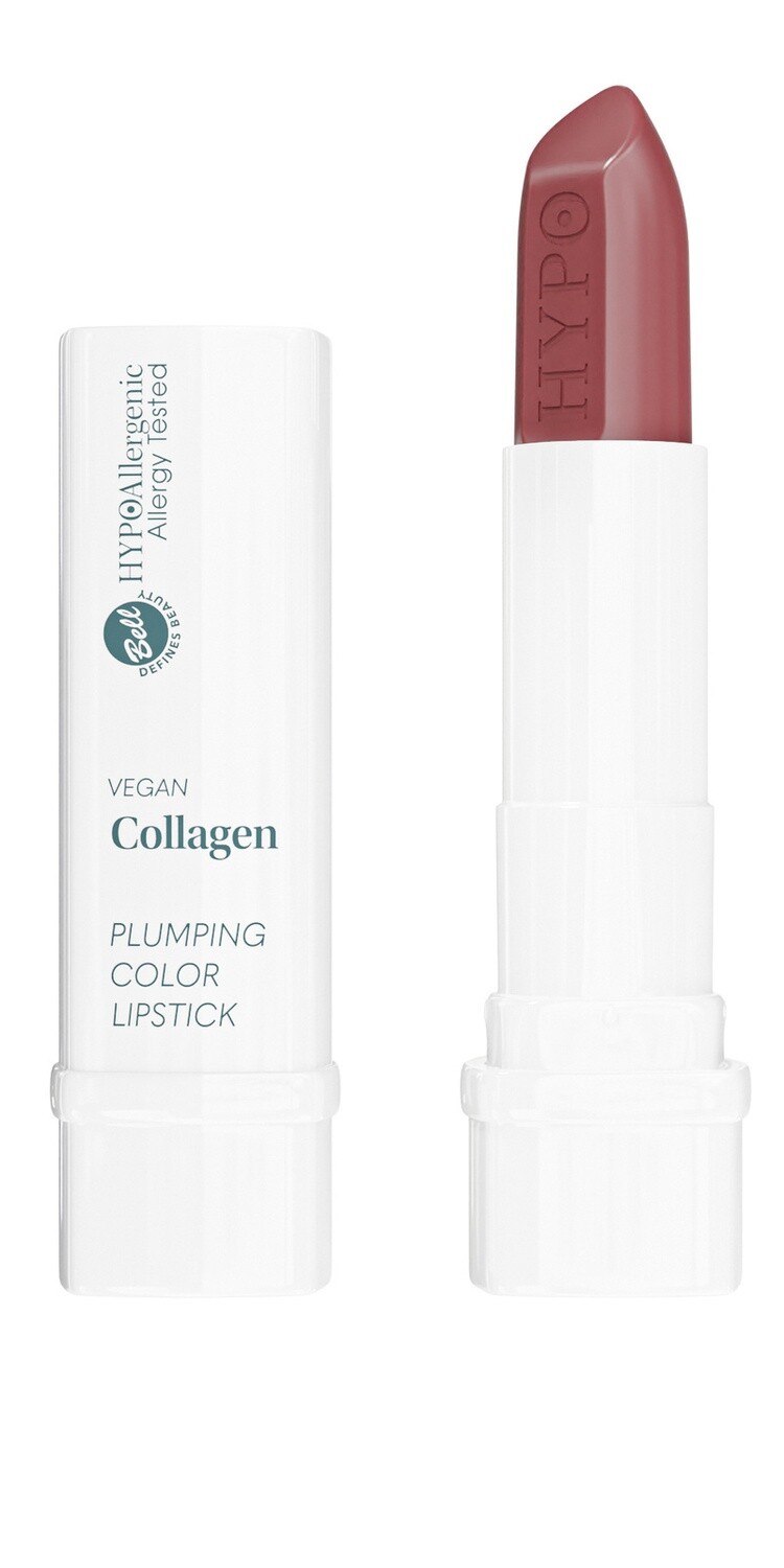 Putlinantys lūpų dažai VEGAN COLLAGEN Plumping Color Lipstick