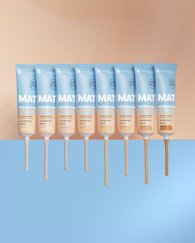 Hipoalerginis matinis apsauginis pagrindas su SPF 25