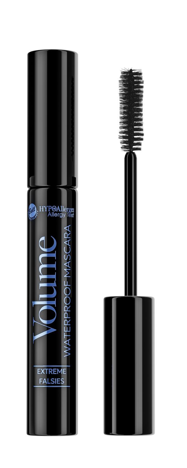 Vandeniui atsparus apimties suteikiantis blakstienų tušas su dirbtinių blakstienų efektu Bell Hypoallergenic, 8.5g