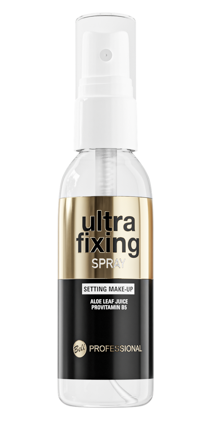 ​Itin stiprios fiksacijos makiažo fiksavimo purškiklis Bell PRO, 50 ml