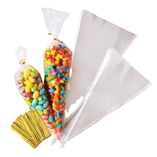 Cone Bags W/ Twist