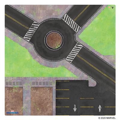 Roundabout Knockout Game Mat