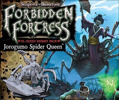 Shadows of Brimstone: Forbidden Fortress- Jorogumo Spider Queen XL-Sized Enemy Pack