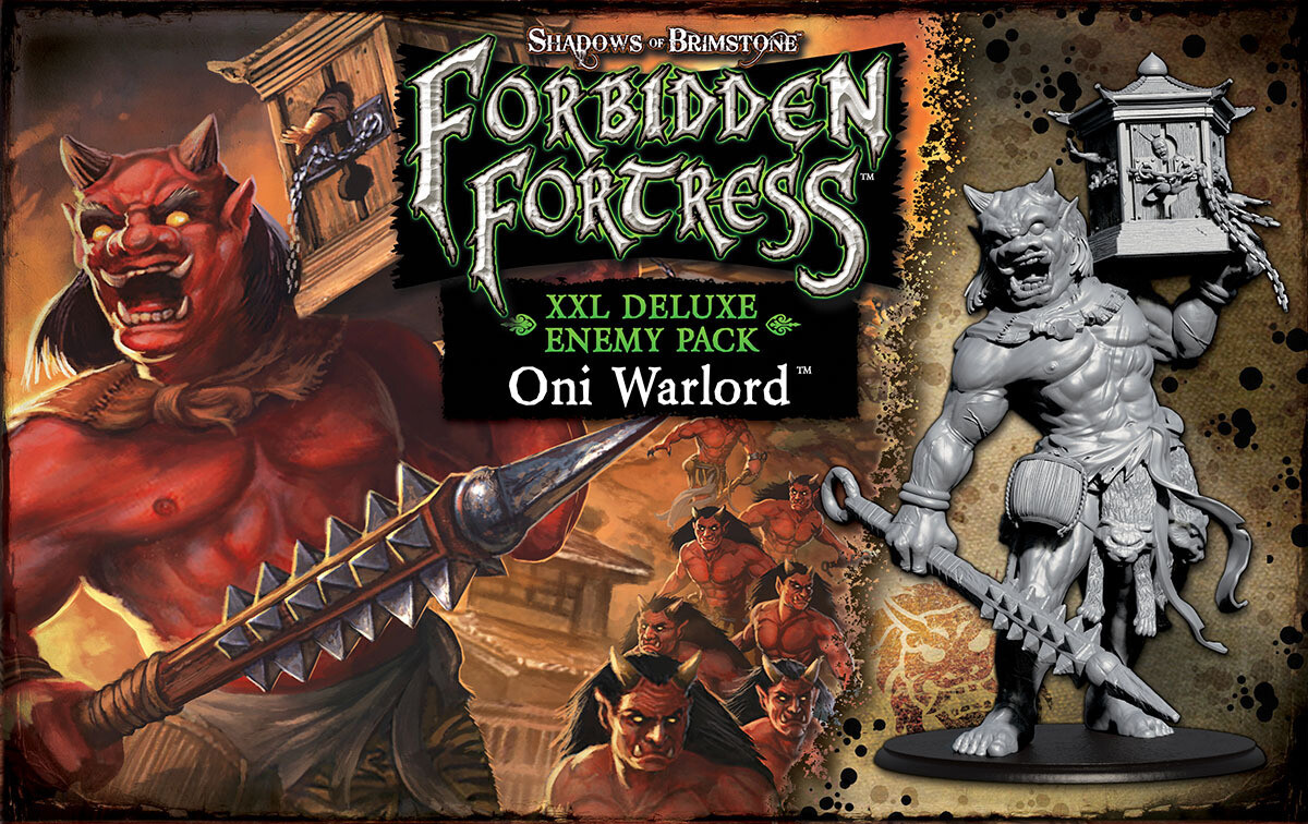 Shadows of Brimstone: Oni Warlord XXL Deluxe Enemy Pack