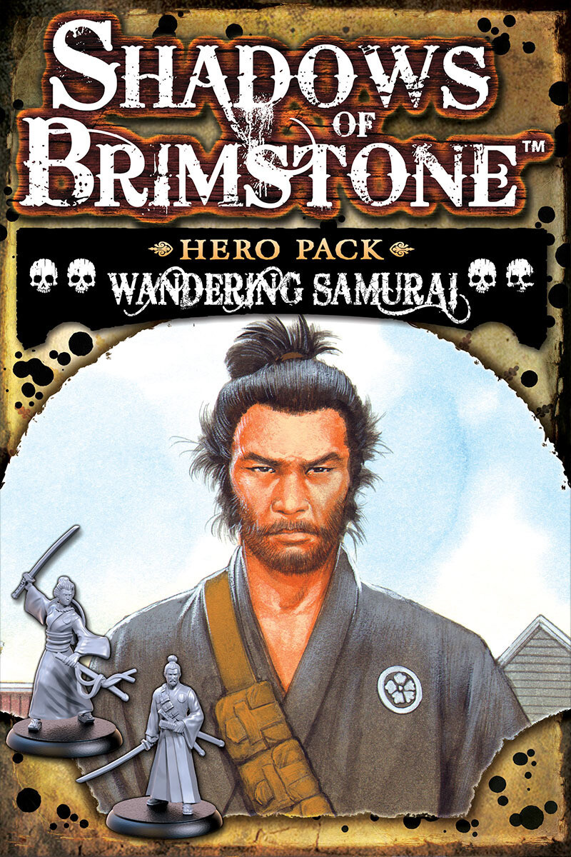 Shadows of Brimstone: Hero Pack Wandering Samurai