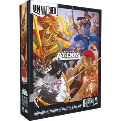 Unmatched: Battle of Legends Vol. 2 - Achilles, Yennenga, Sun Wukong, Bloody Mary