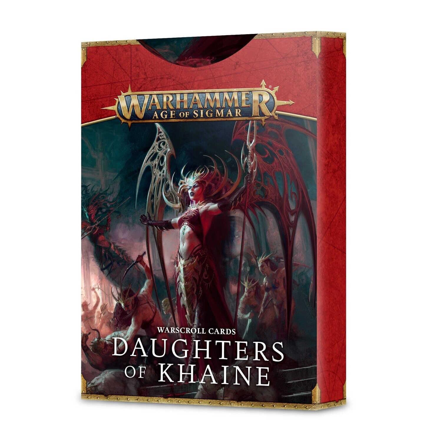 (Preorder) Warscroll Cards: Daughters of Khaine