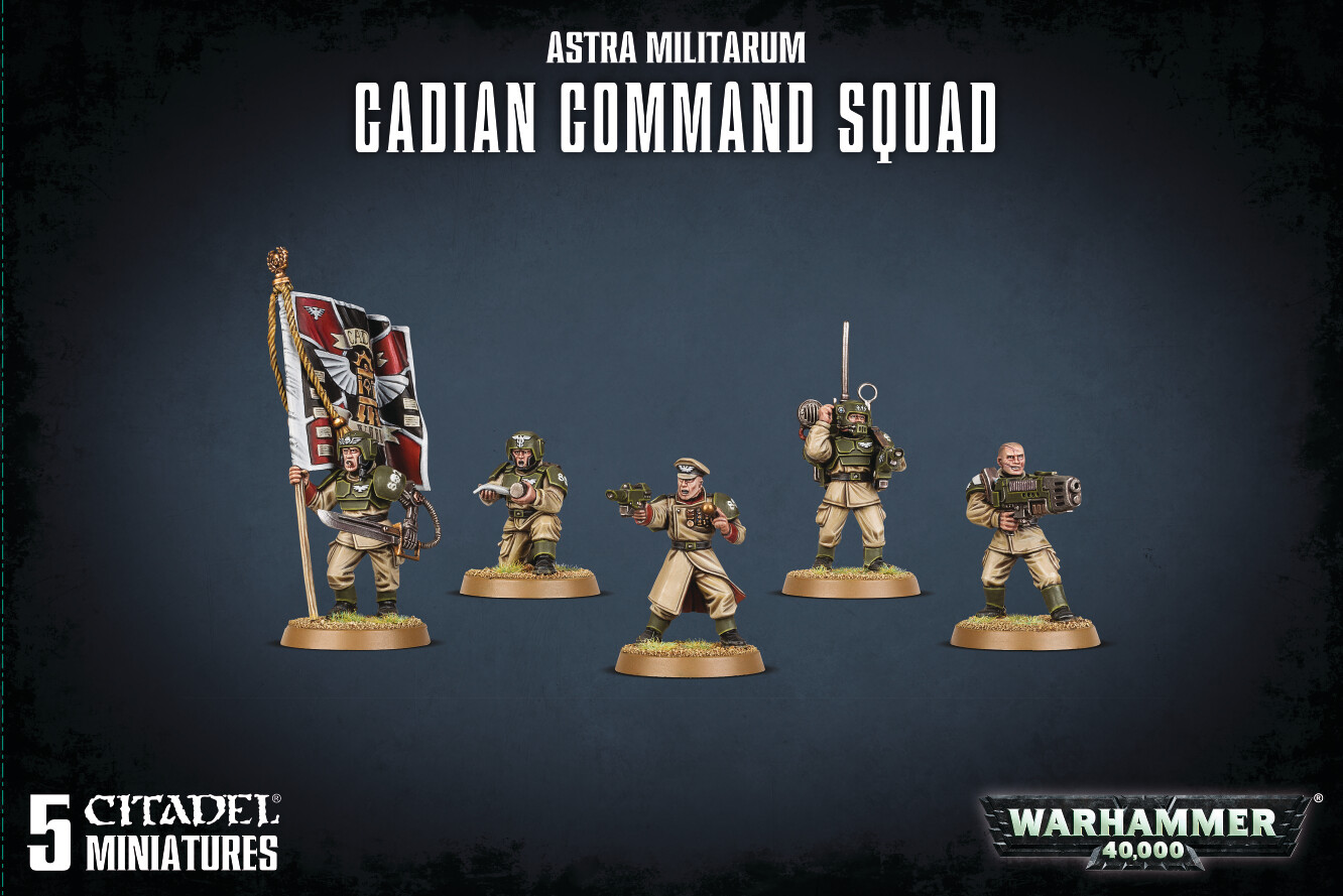 Cadian Command Squad