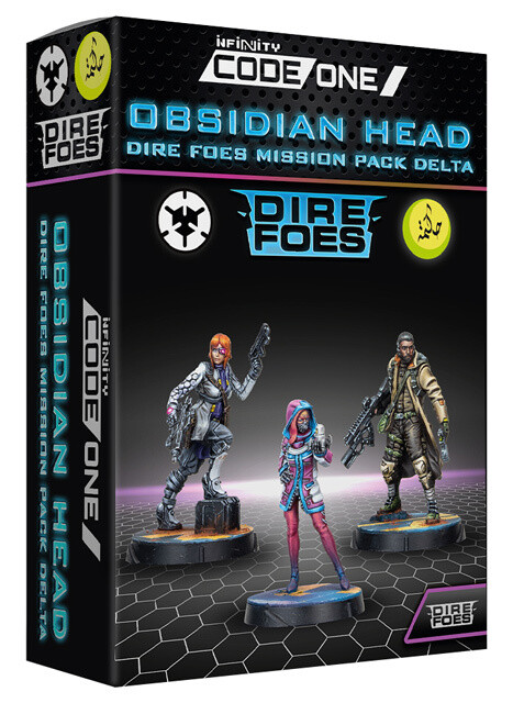 (Preorder) Dire Foes Mission Pack Delta: Obsidian Head