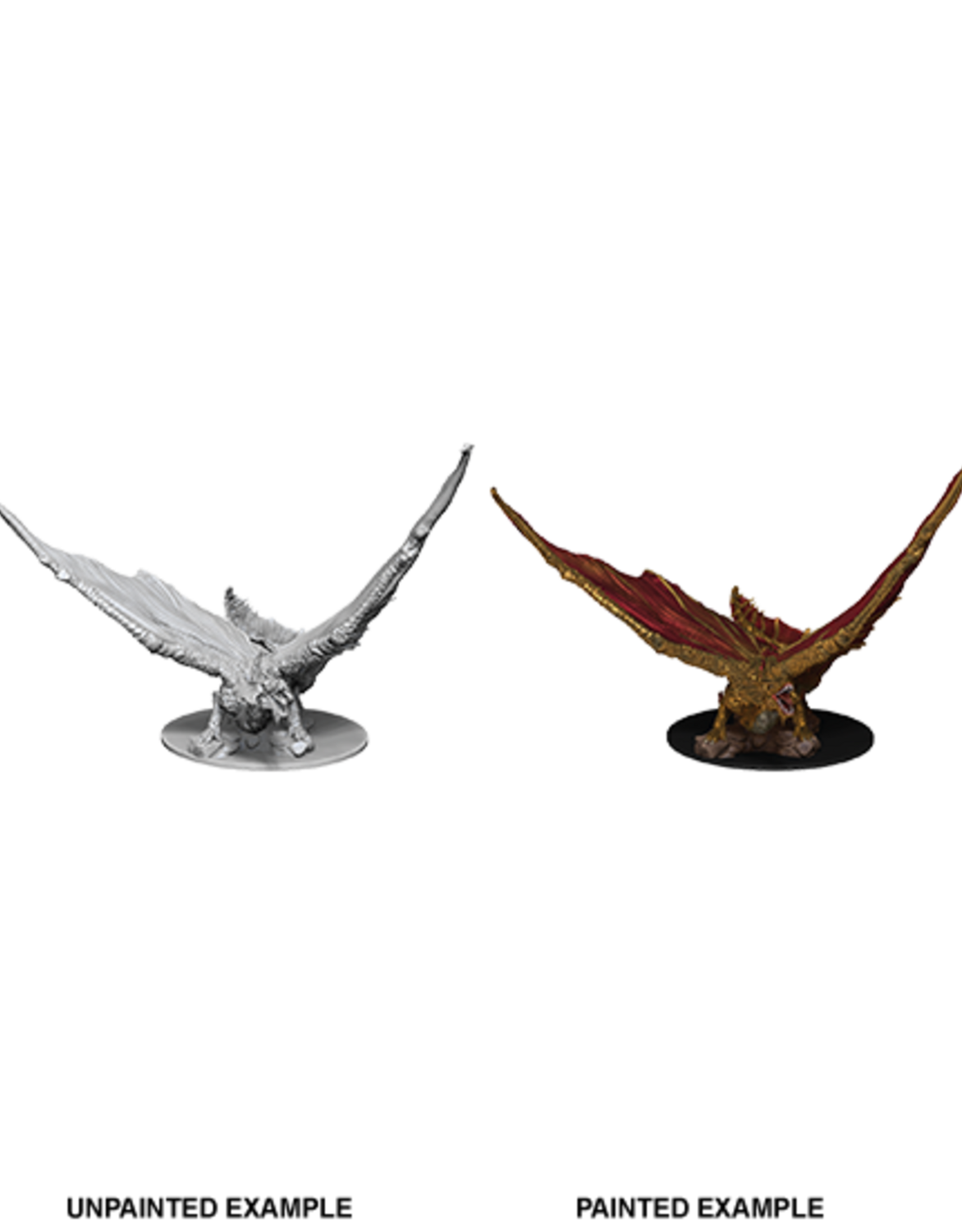 Dungeons & Dragons Nolzur`s Marvelous Unpainted Miniatures: Young Brass Dragon