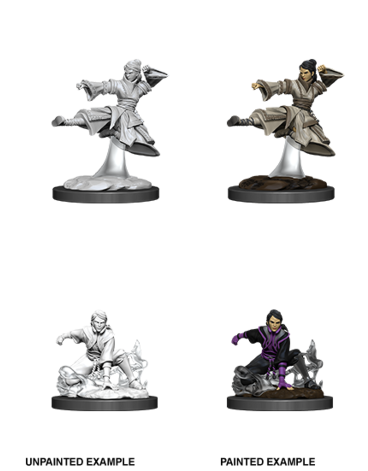 Dungeons & Dragons Nolzur`s Marvelous Unpainted Miniatures: Human Female Monk