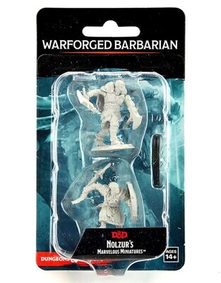 Dungeons & Dragons Nolzur`s Marvelous Unpainted Miniatures: Warforged Barbarian